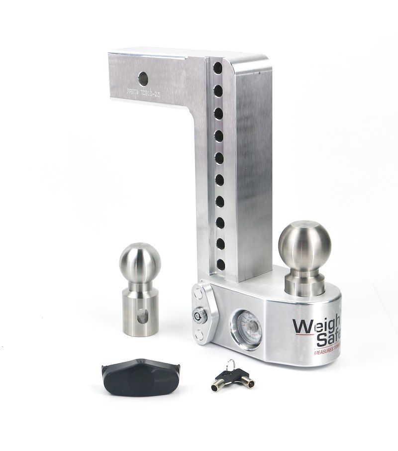 Weigh Safe (WSF) WS10-2.5 Trailer Hitch Ball Mount Fits 2-1/2 Inch Receiver Weigh Safe (WSF) WS10-2.5 Trailer Hitch Ball Mount Fits 2-1/2 Inch Receiver
