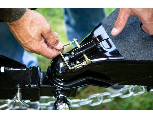 Trailer Coupler Safety Pin Clip – Snapper Style, 5/16 Inch Diameter