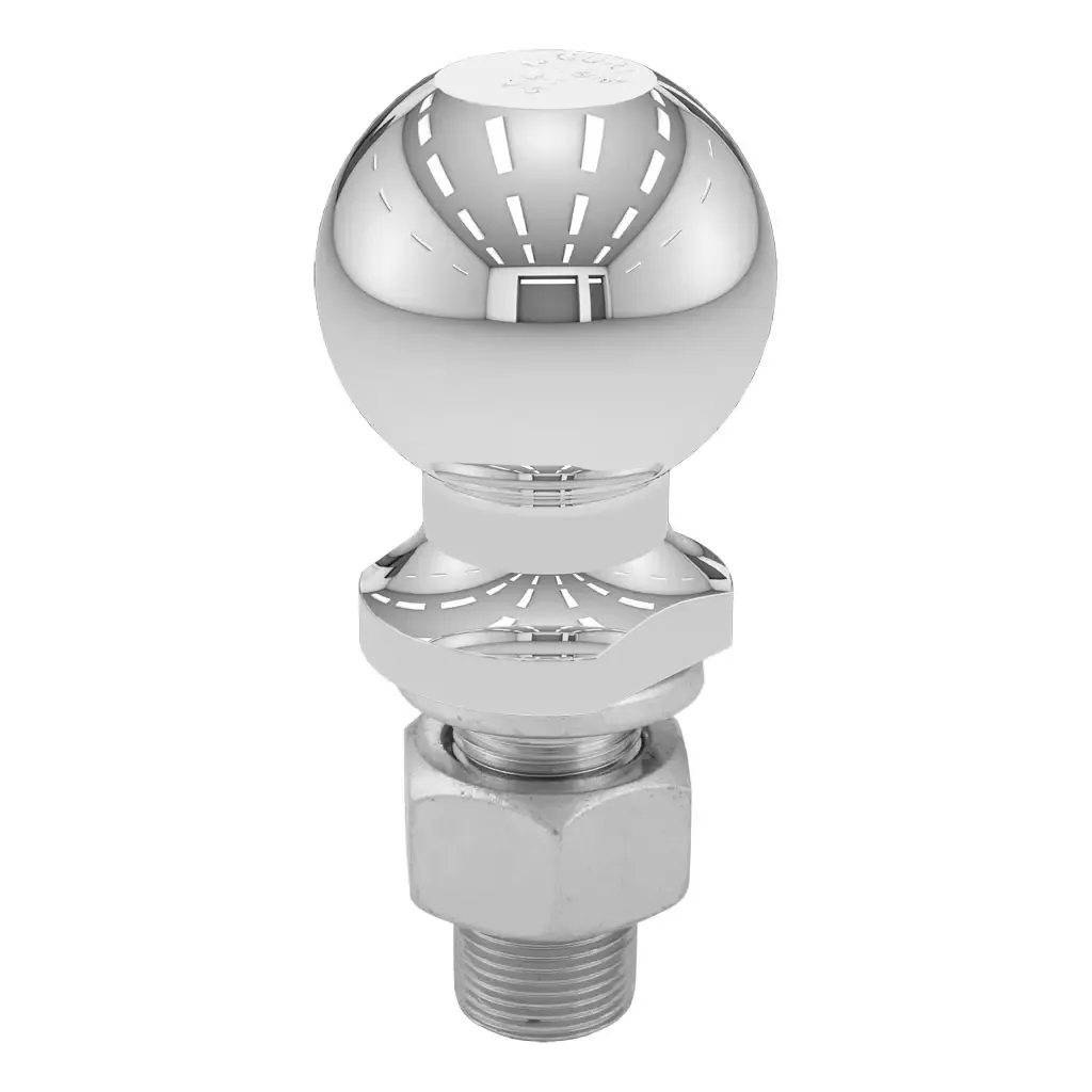 2-5/16 2-5/16" Trailer Ball (1" x 2-1/8" Shank, 7,500 lbs., Chrome)