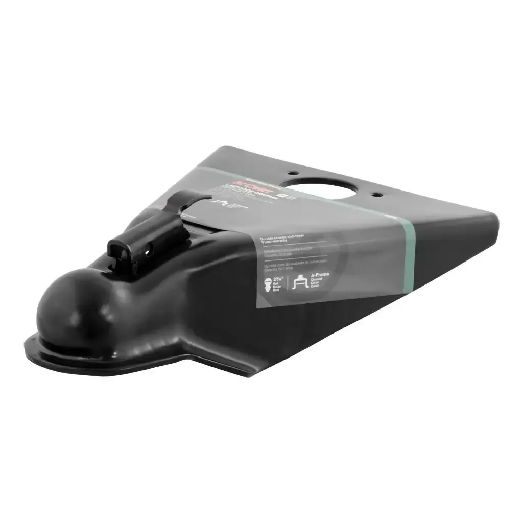 2-5/16 2-5/16" A-Frame Coupler with Easy-Lock (10,000 lbs, Black)