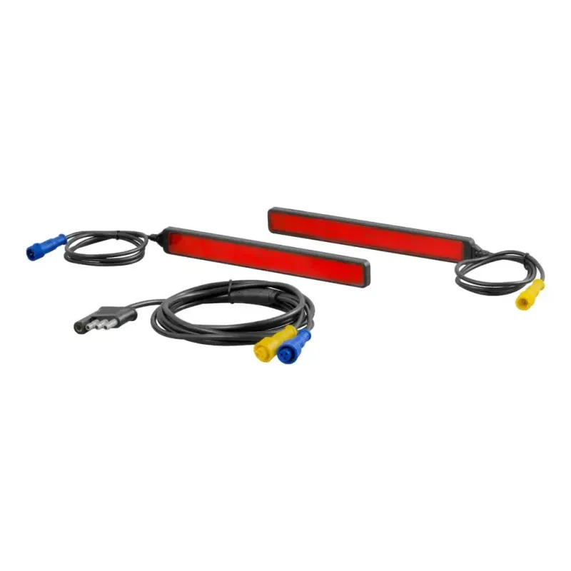 Auxiliary LED Indicator Lights for a Cargo Carrier