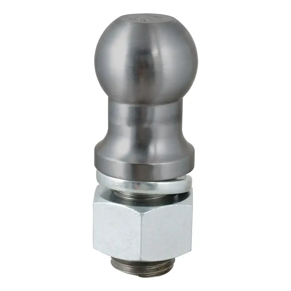 3 3" Trailer Ball (2" x 3-1/4" Shank, 30,000 lbs., Raw Steel)