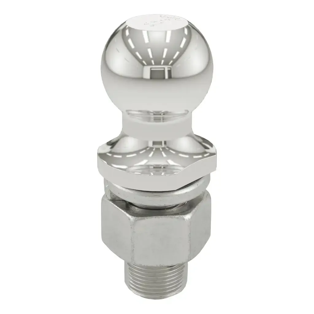 2 2" Trailer Ball (1-1/4" x 2-5/8" Shank, 10,000 lbs., Stainless)