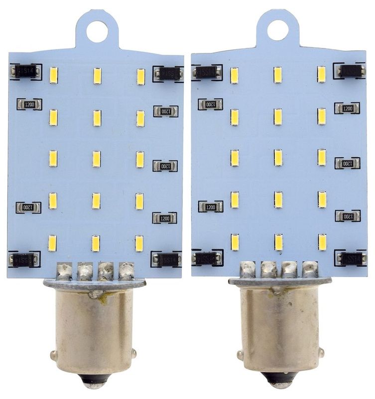 Valterra DG72602VP Multi Purpose Light Bulb - LED; Diamond Group; Replacement For 1141/ 1156 Bulbs - Pack of 2