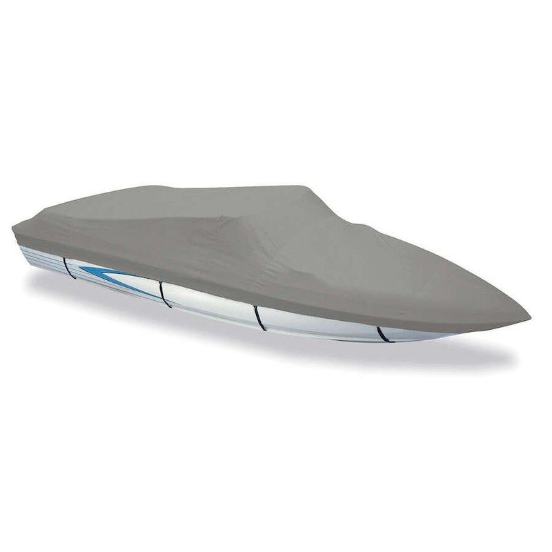 Carver 77018F-10 Boat Cover; Used For Storage; V-Hull Runabout Boat; Fits 18 Foo Carver 77018F-10 Boat Cover; Used For Storage; V-Hull Runabout Boat; Fits 18 Foo
