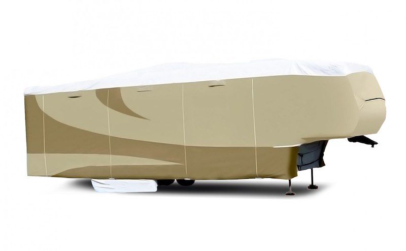 Adco 32851 Travel Trailer Cover; Designer Tyvek ®; For Fifth Wheel Trailer; Fits Up To 23 Foot Length Trailer Adco 32851 Travel Trailer Cover; Designer Tyvek ®; For Fifth Wheel Trailer; Fits Up To 23 Foot Length Trailer