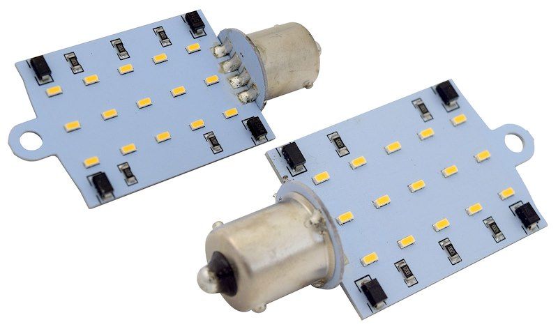 Valterra DG726021VP Multi Purpose Light Bulb - LED; Diamond Group; Replacement For 1141/ 1156 Bulbs - Pack of 2