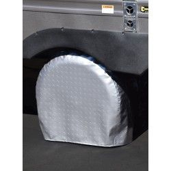 Adco 3754 Tire Cover; Single Tire Cover; Fits 24 Inch To 26 Inch Diameter Tires;