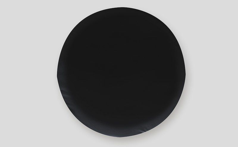 Adco 1733 Spare Tire Cover; Fits 31-1/4 Inch Diameter Tires; Plain; Black; Vinyl