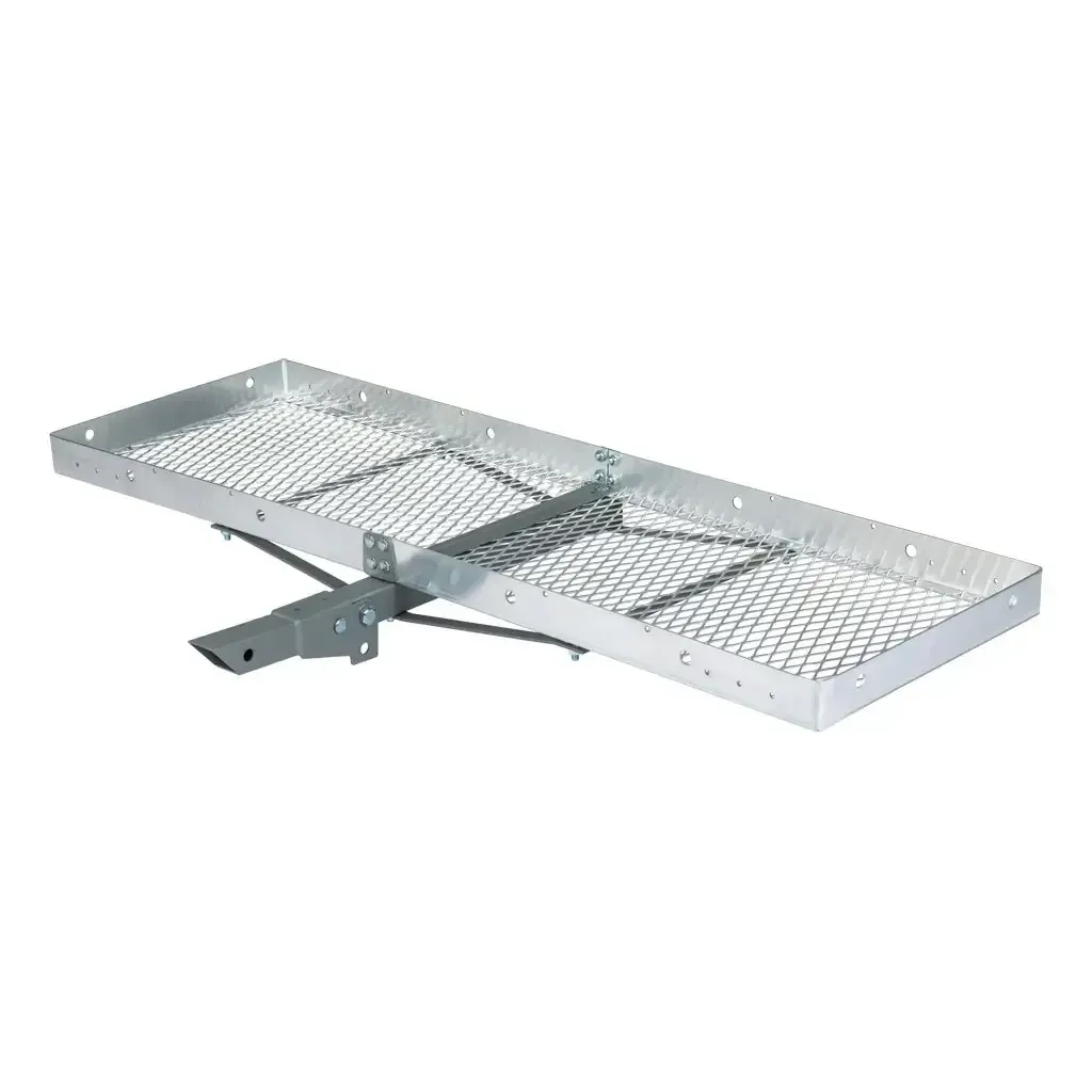 60" x 20" Aluminum Tray Cargo Carrier (Folding 2" Shank, 500 lbs.)