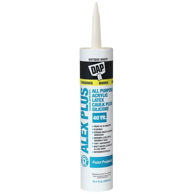 Alex Plus – Caulk Sealant – Used For Sealing Siding/ Trim/ Window Frame/ Doors F