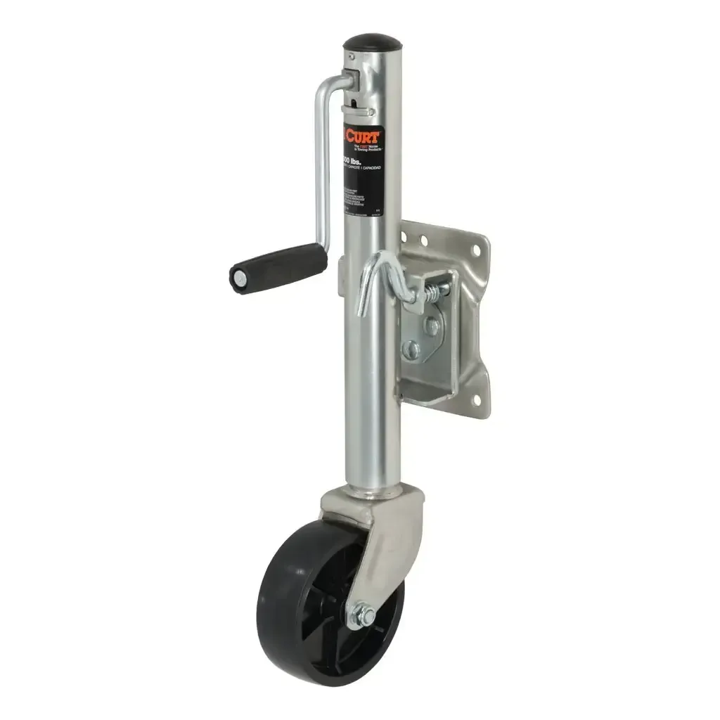 Marine Jack with 6" Wheel (1,200 lbs, 10" Travel)