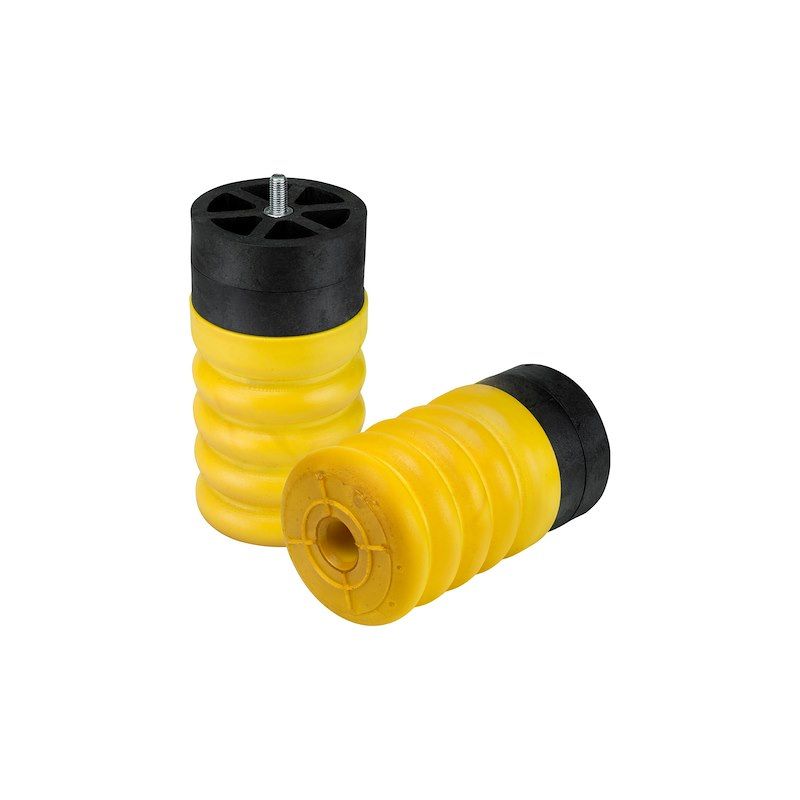 Super Springs SSR-313-54 Helper Spring Kit; SumoSprings; Yellow Air Spring; Fram