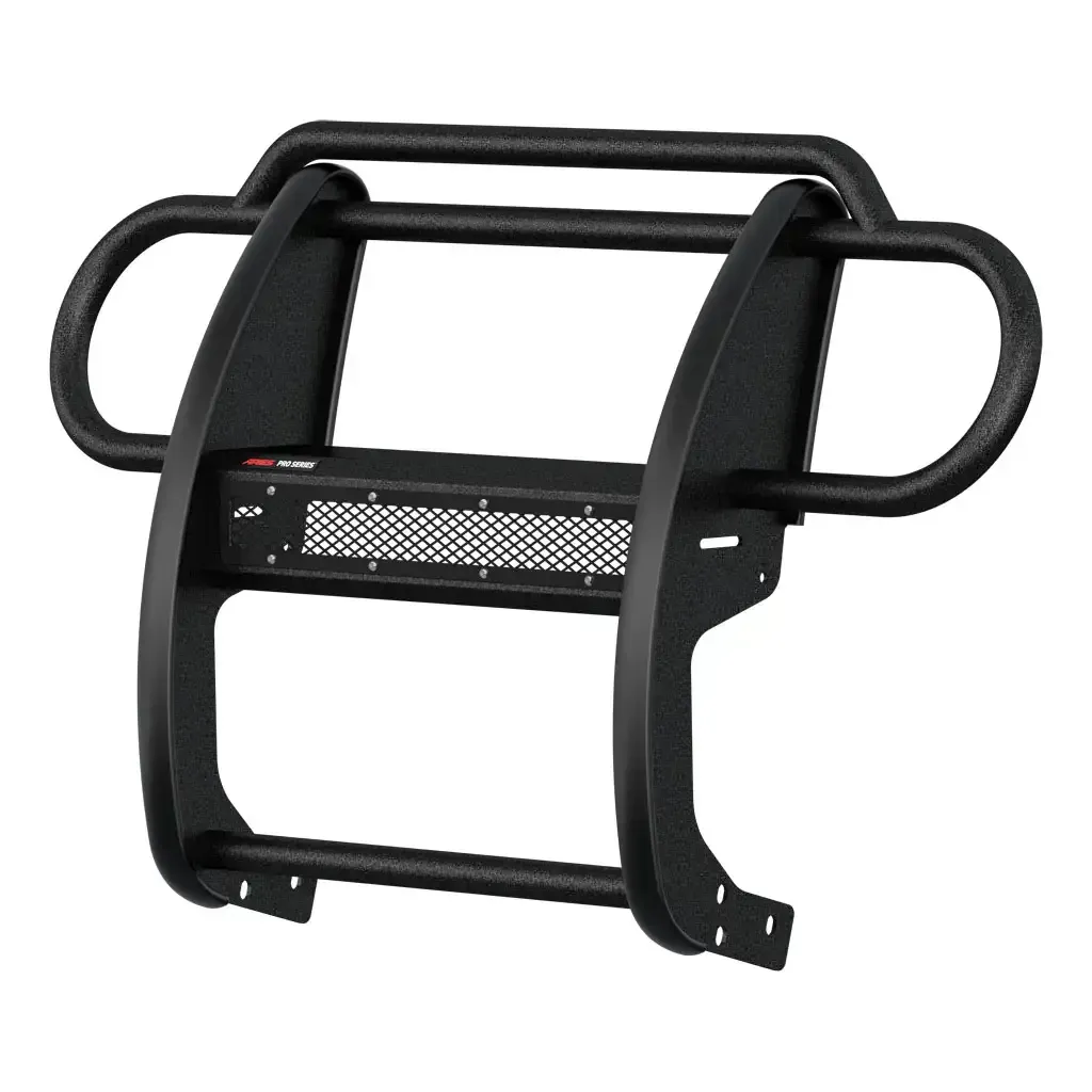 Pro Series Black Steel Grille Guard, Select Jeep Wrangler JL, Gladiator Pro Series Black Steel Grille Guard, Select Jeep Wrangler JL, Gladiator