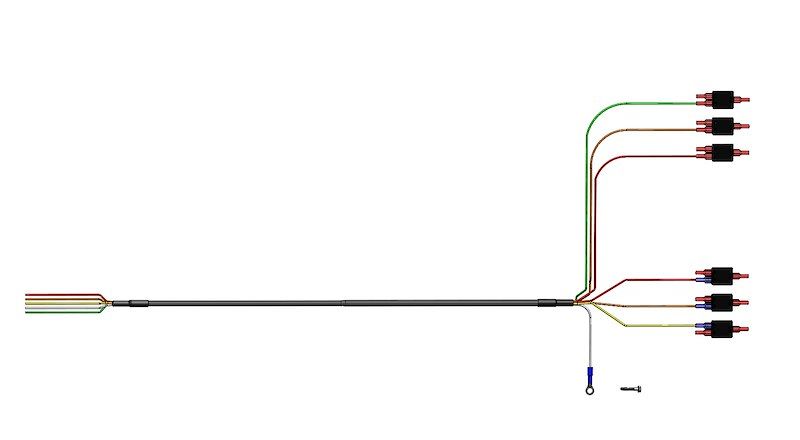 Blue Ox (B1B) BX88442 Towed Vehicle Wiring Kit