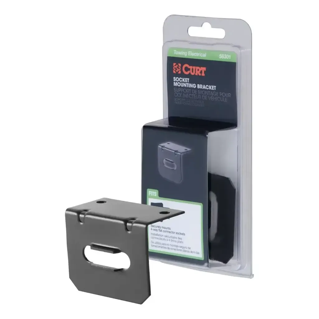 Connector Mounting Bracket for 4-Way Flat (Packaged)