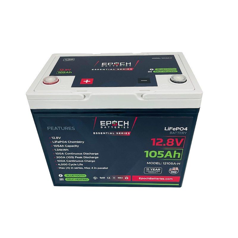 Epoch (EPO) 12105A-H Battery Essential Series Group 24 12.8 Volt Epoch (EPO) 12105A-H Battery Essential Series Group 24 12.8 Volt