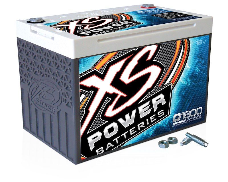 XS Batteries (X17) D1600 Battery D Series AGM Absorbed Glass Mat 16 Volt 2400
