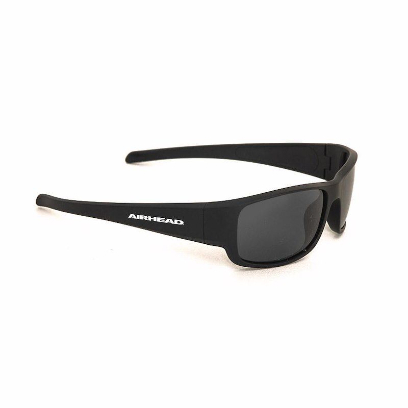 Airhead AHFS-S104 Sunglasses; Sport; Floating; Polarized; Black Lens; Black Fram