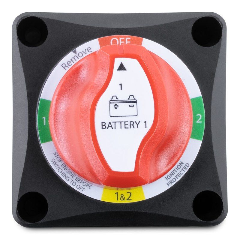 Sierra Marine BS11020 Battery Disconnect Switch; Marine Series; Surface Or Panel