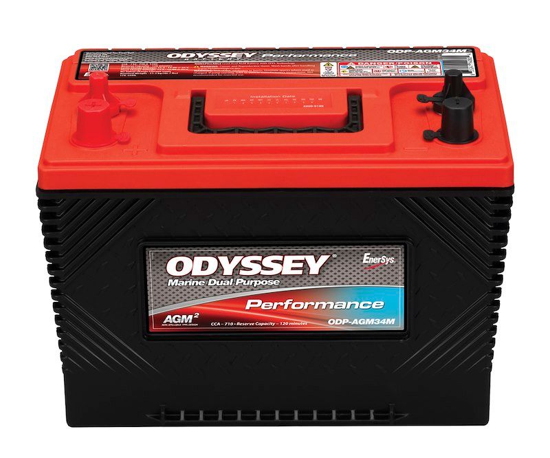 Odyssey Battery (O22) ODP-AGM34M Battery Performance Series 34 BCI Group Size