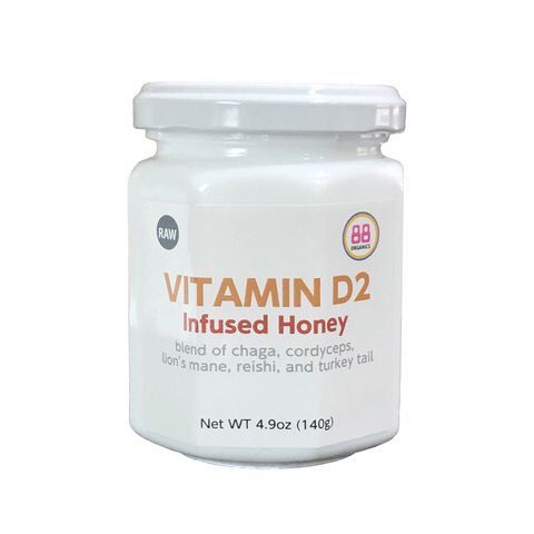 Organic Raw Vitamin D2 Infused Honey