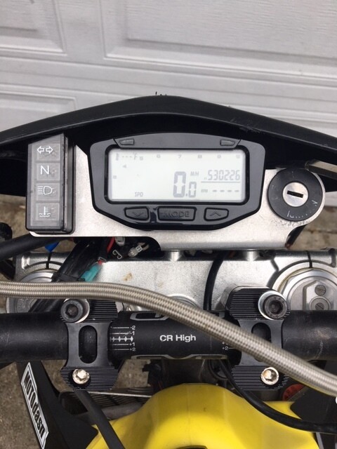 drz400 phone mount