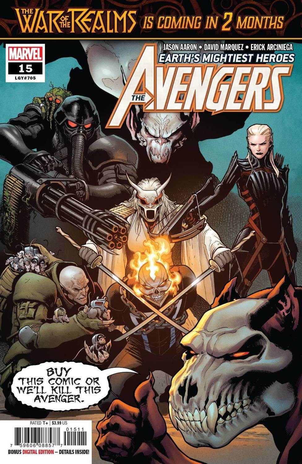 AVENGERS #15
MARVEL COMICS
(20th Feb 2019)