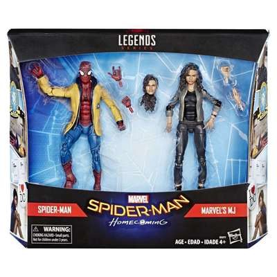 Marvel Legends 6" Spider-Man Homecoming - Spider-Man & MJ 2 pack