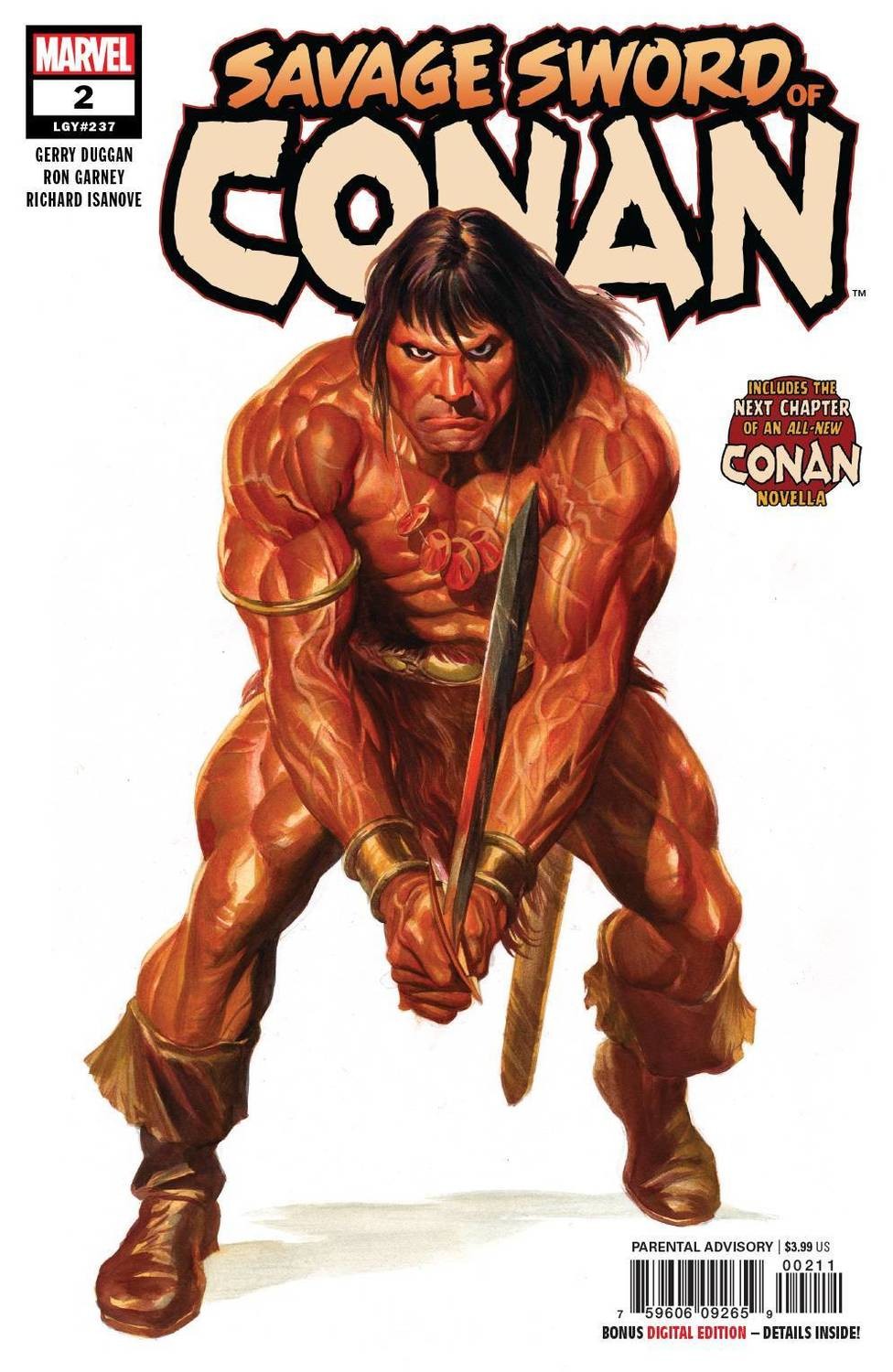 SAVAGE SWORD OF CONAN #2
MARVEL COMICS
(27th Feb 2019)