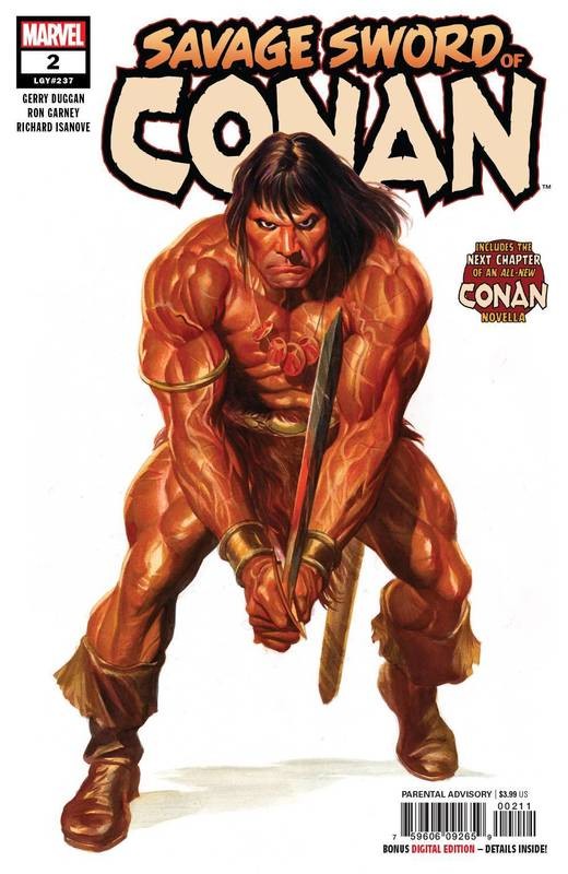 SAVAGE SWORD OF CONAN #2
MARVEL COMICS
(27th Feb 2019)