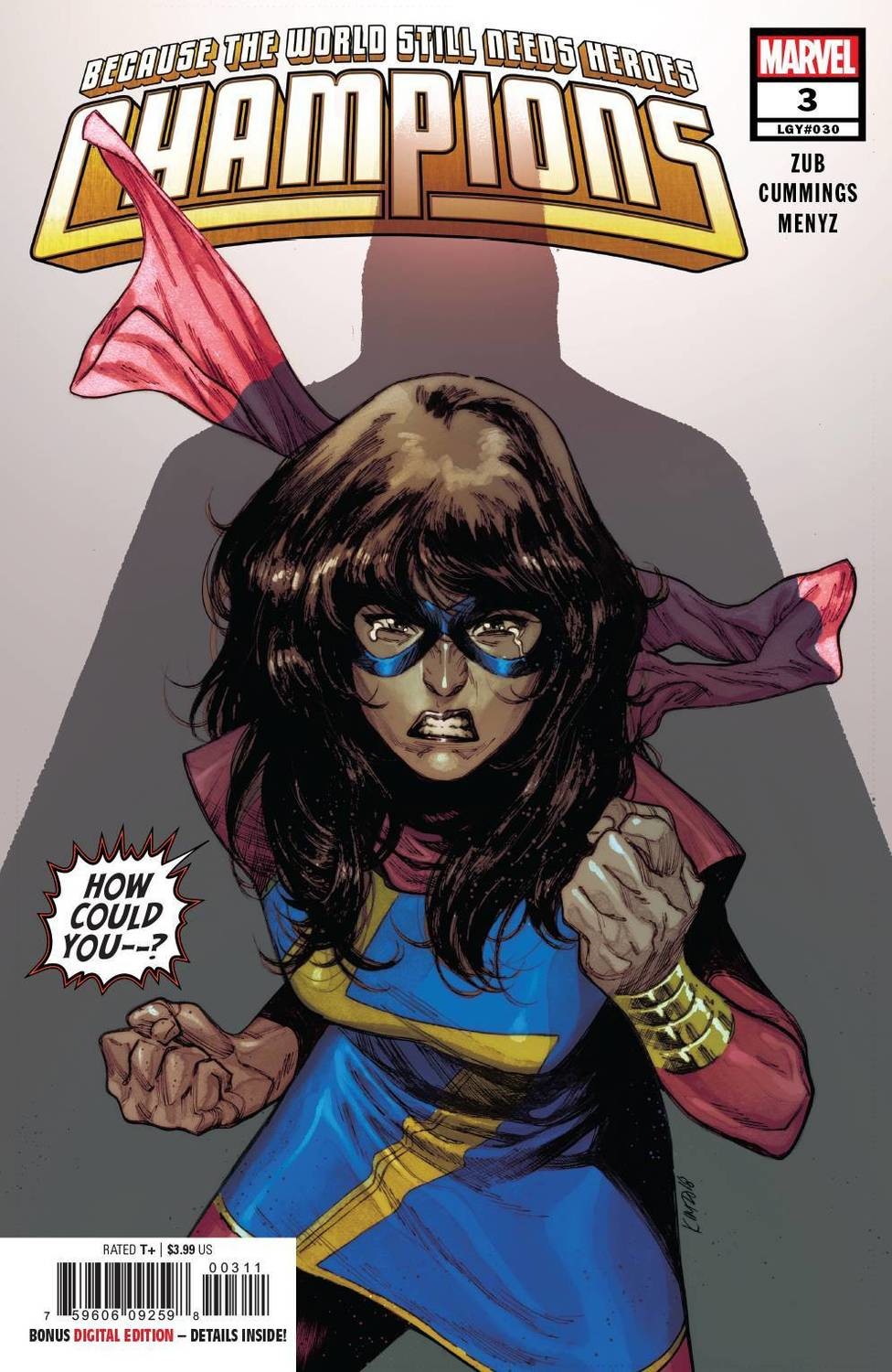 CHAMPIONS #3
MARVEL COMICS
(6th Mar 2019)