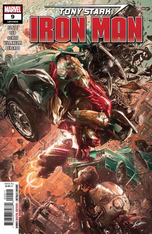 TONY STARK IRON MAN #9
MARVEL COMICS
(13th Mar 2019)