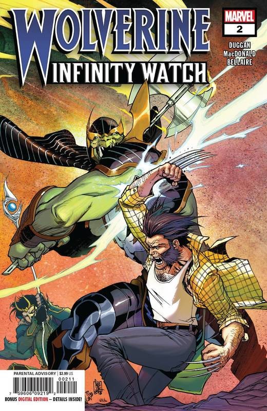 WOLVERINE INFINITY WATCH #2 (OF 5)
MARVEL COMICS
(20th Mar 2019)