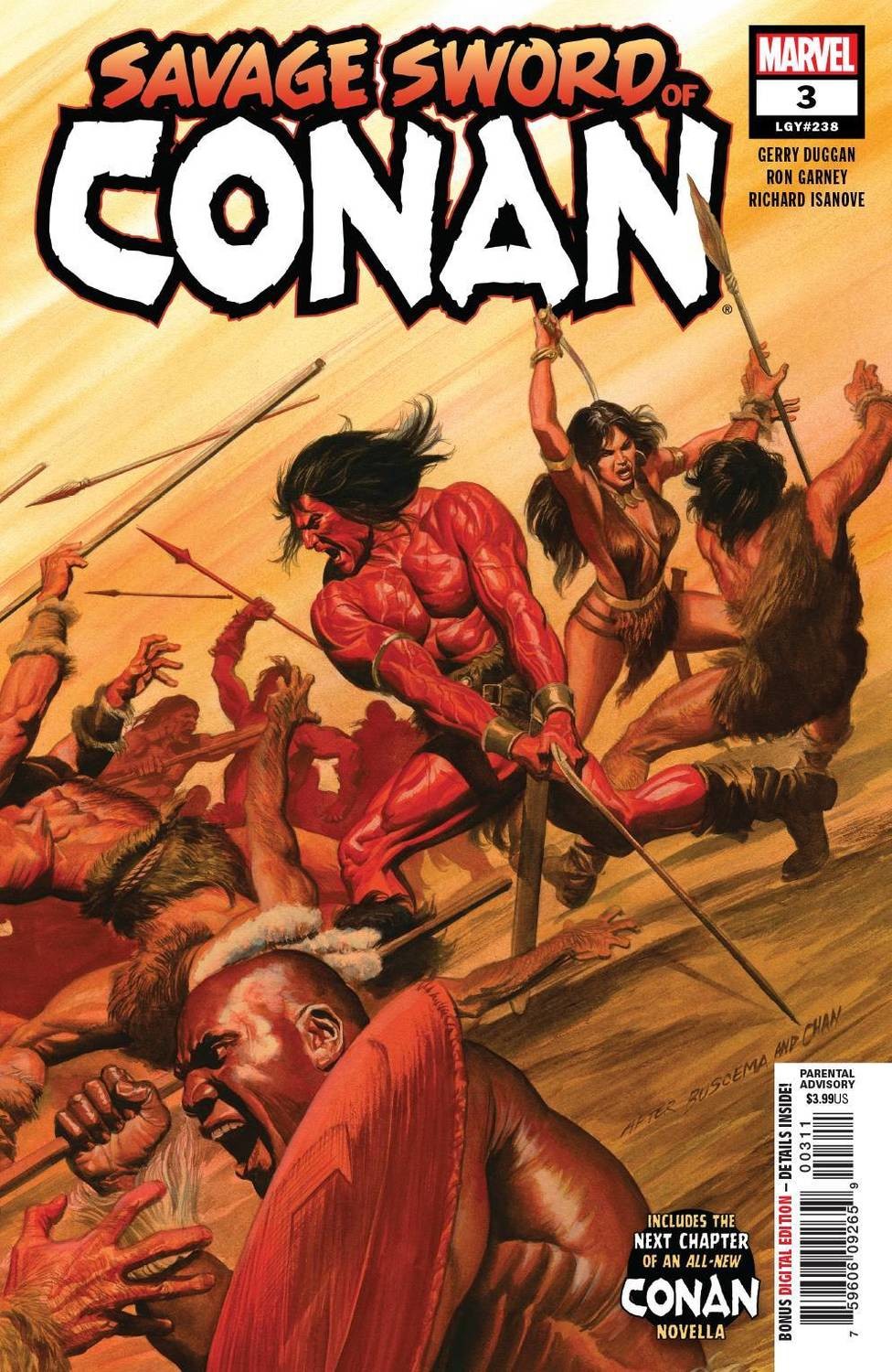 SAVAGE SWORD OF CONAN #3
MARVEL COMICS
(20th Mar 2019)