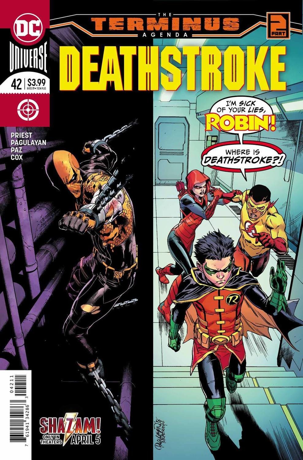 DEATHSTROKE #42 TERMINUS AGENDA
DC COMICS
(03rd Apr 2019)