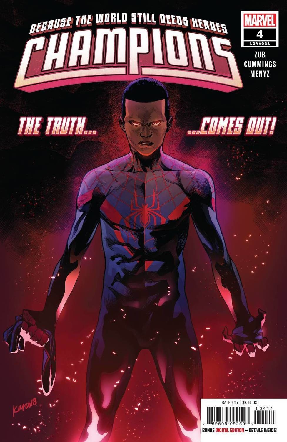 CHAMPIONS #4
MARVEL COMICS
(03rd Apr 2019)