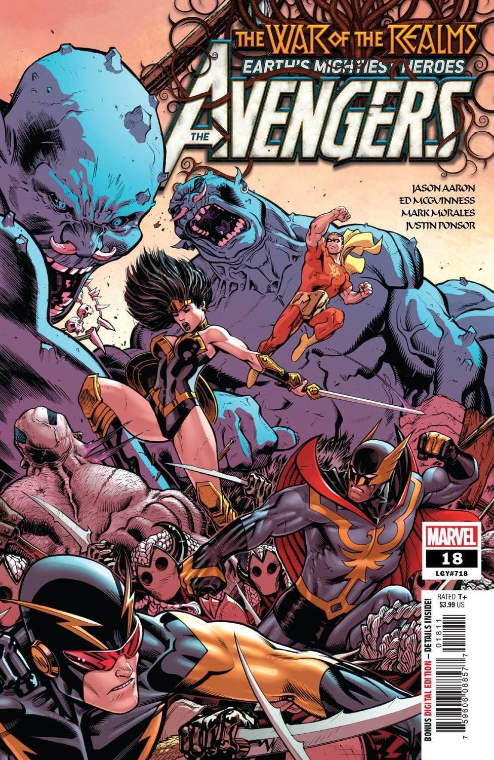 AVENGERS #18 WR
MARVEL COMICS
(24th Apr 2019), COVER: 1st PRINT