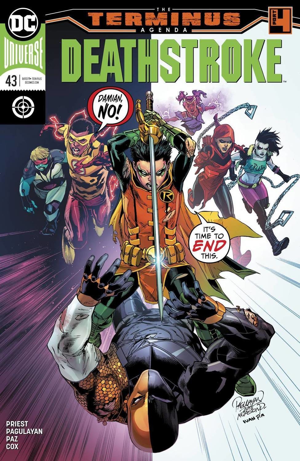 DEATHSTROKE #43 TERMINUS AGENDA
DC COMICS
(01st May 2019)