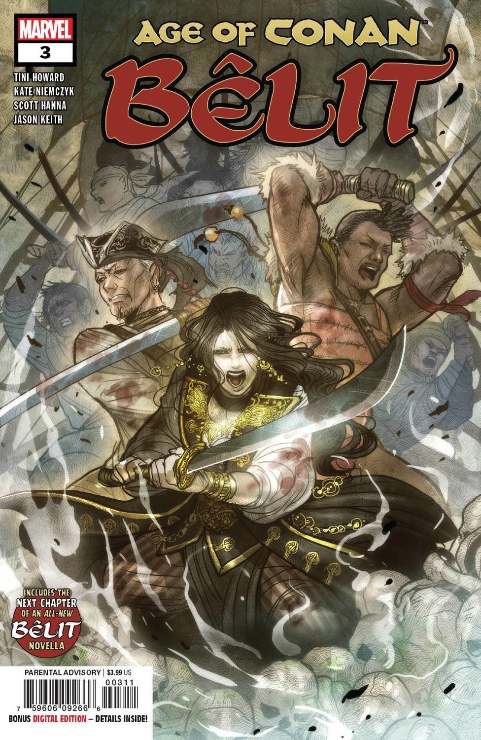 AGE OF CONAN BELIT #3 (OF 5)
MARVEL COMICS
(08th May 2019)