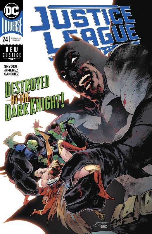JUSTICE LEAGUE #24
DC COMICS
(15th May 2019) JUSTICE LEAGUE #24
DC COMICS
(15th May 2019)