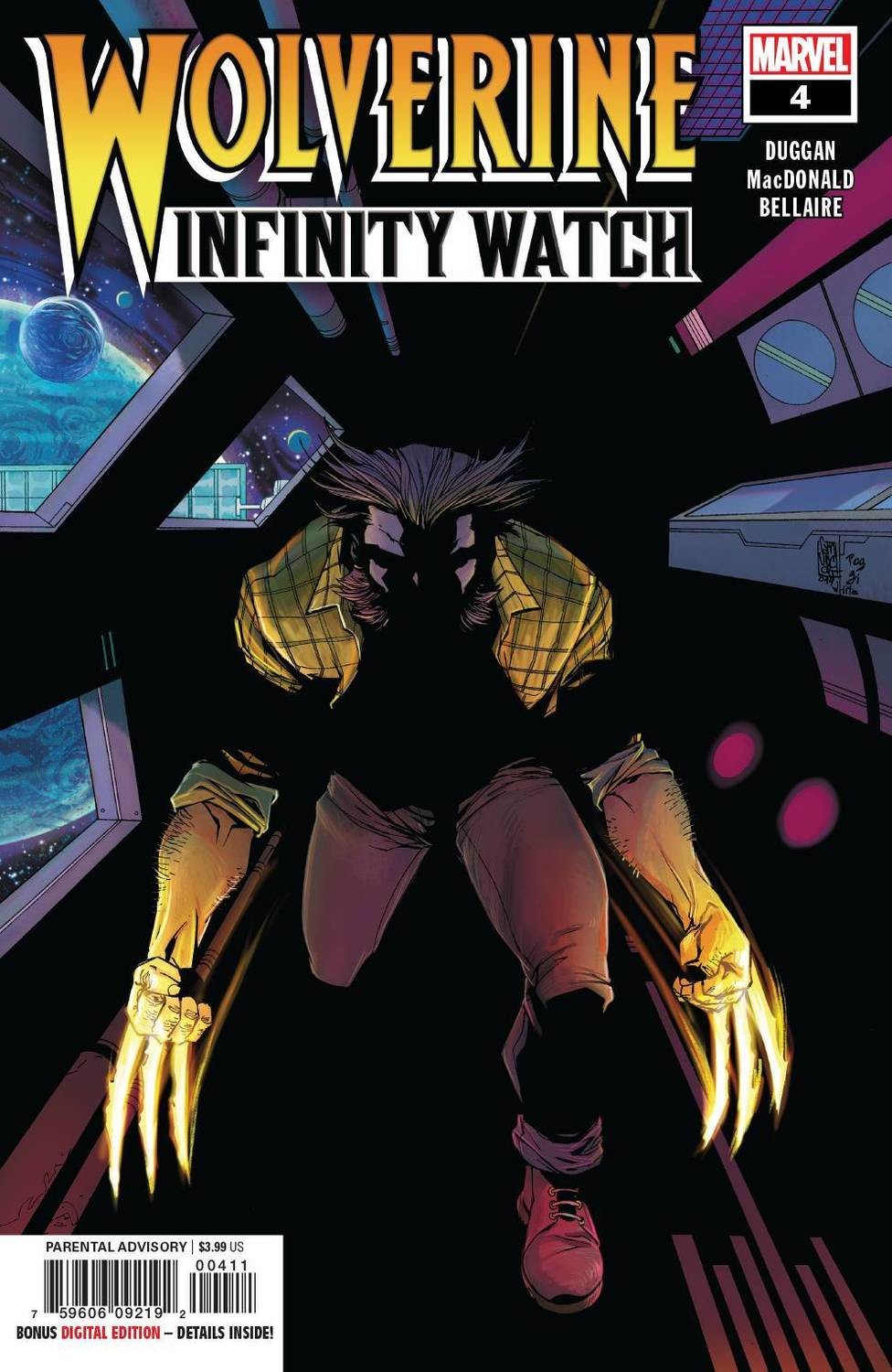 WOLVERINE INFINITY WATCH #4 (OF 5)
MARVEL COMICS
(22nd May 2019)