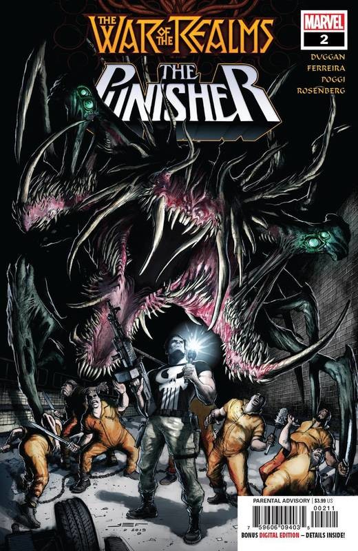 WAR OF REALMS PUNISHER #2 (OF 3) WR
MARVEL COMICS
(22nd May 2019)