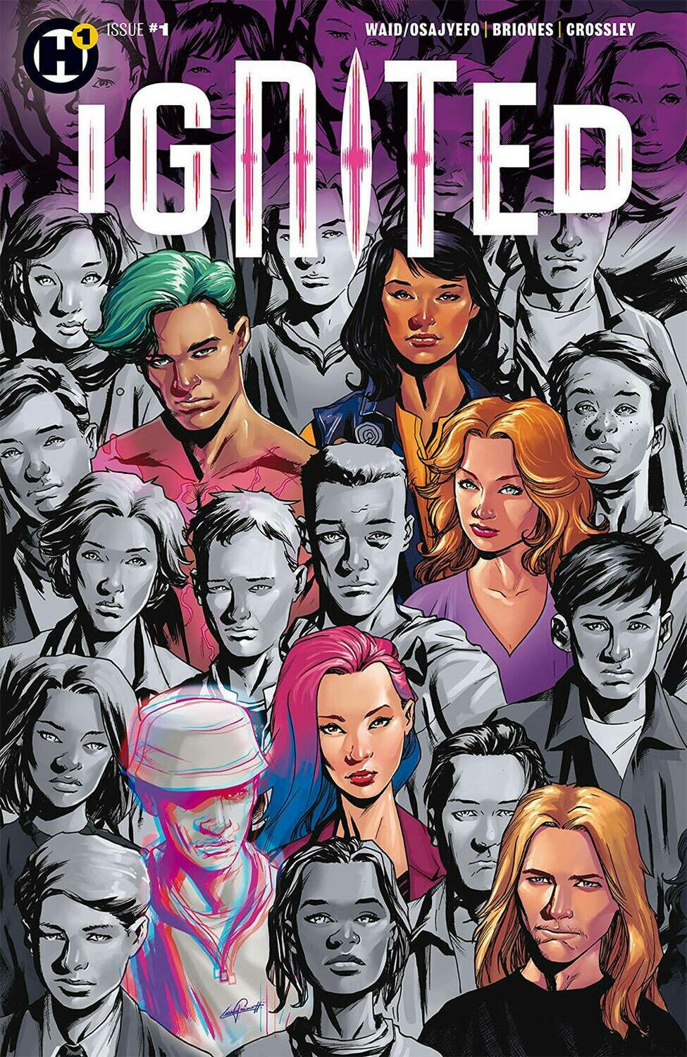 IGNITED #1 CVR A MCKONE (MR)
H1 HUMANOIDS' COMICS
(5th June 2019)