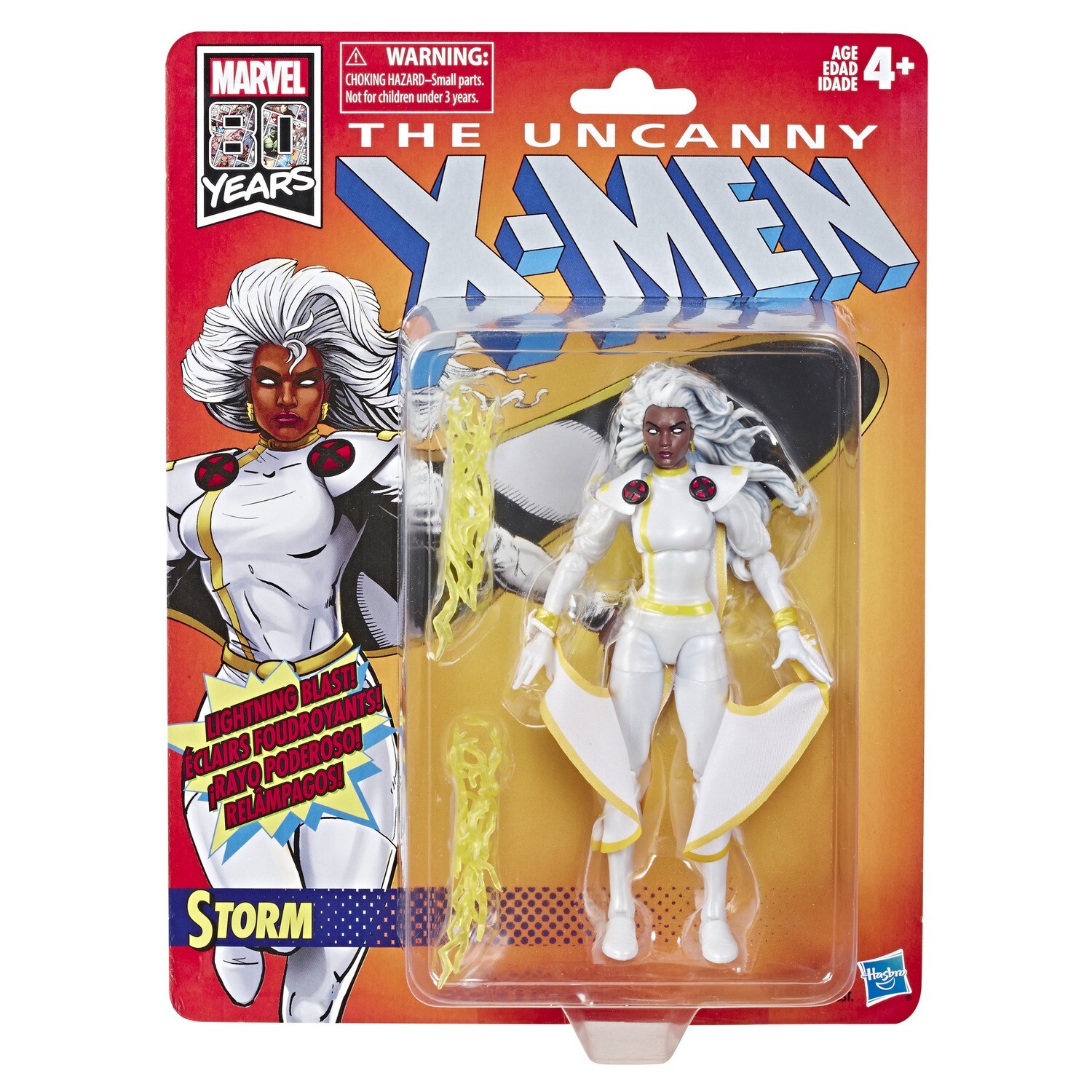 **DAMAGED PACKAGING ONLY** Marvel Legends 6" X-Men Retro Wave 1 -Storm (90's/ Jim Lee)