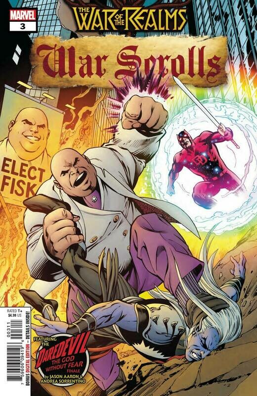 WAR OF REALMS WAR SCROLLS #3 (OF 3) WR
MARVEL COMICS
(19th June 2019)