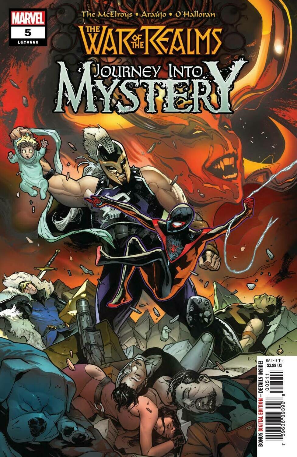 WAR OF REALMS JOURNEY INTO MYSTERY #5 (OF 5) WR
MARVEL COMICS
(19th June 2019)