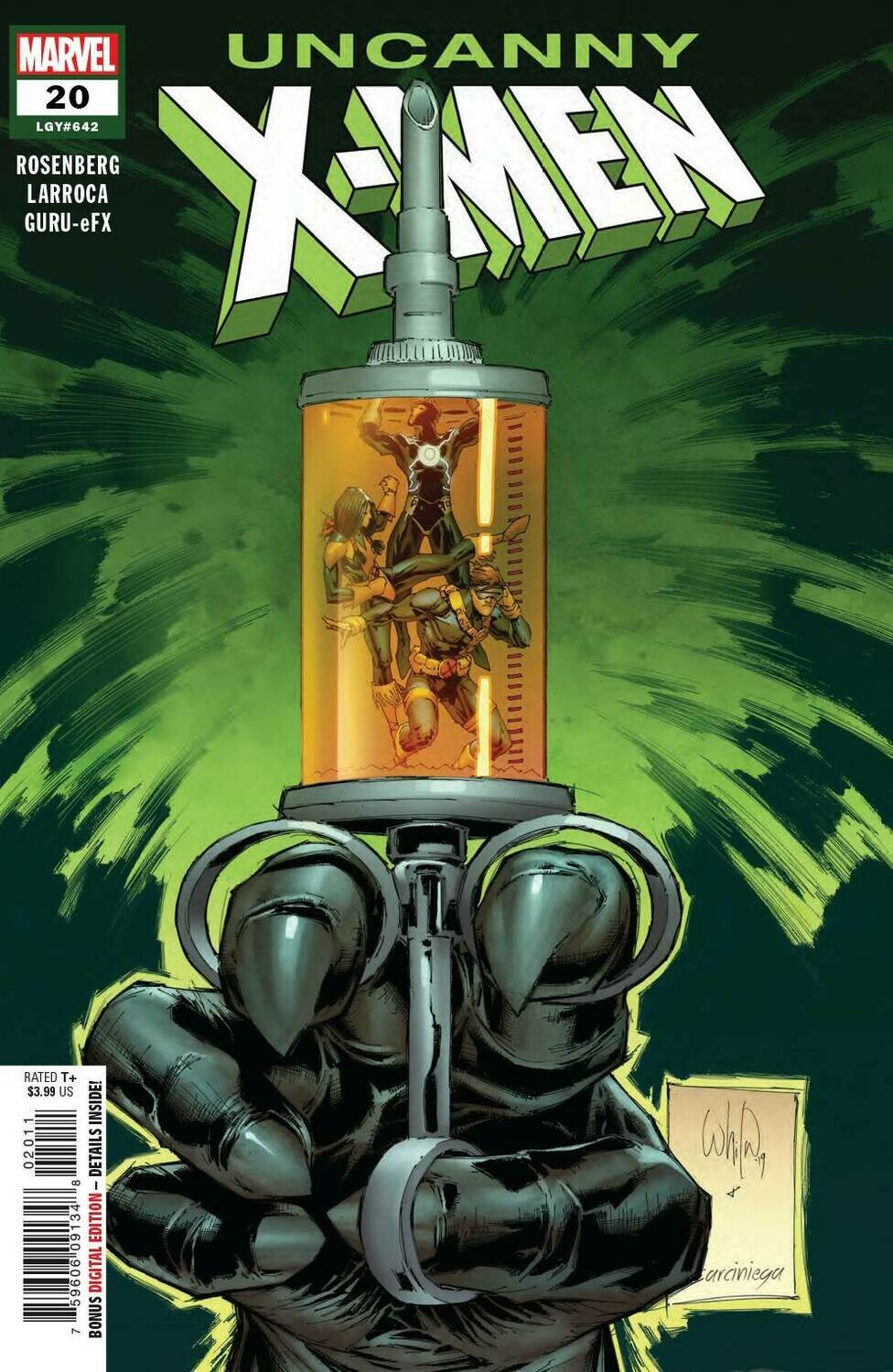 UNCANNY X-MEN #20
MARVEL COMICS
(19th June 2019)
