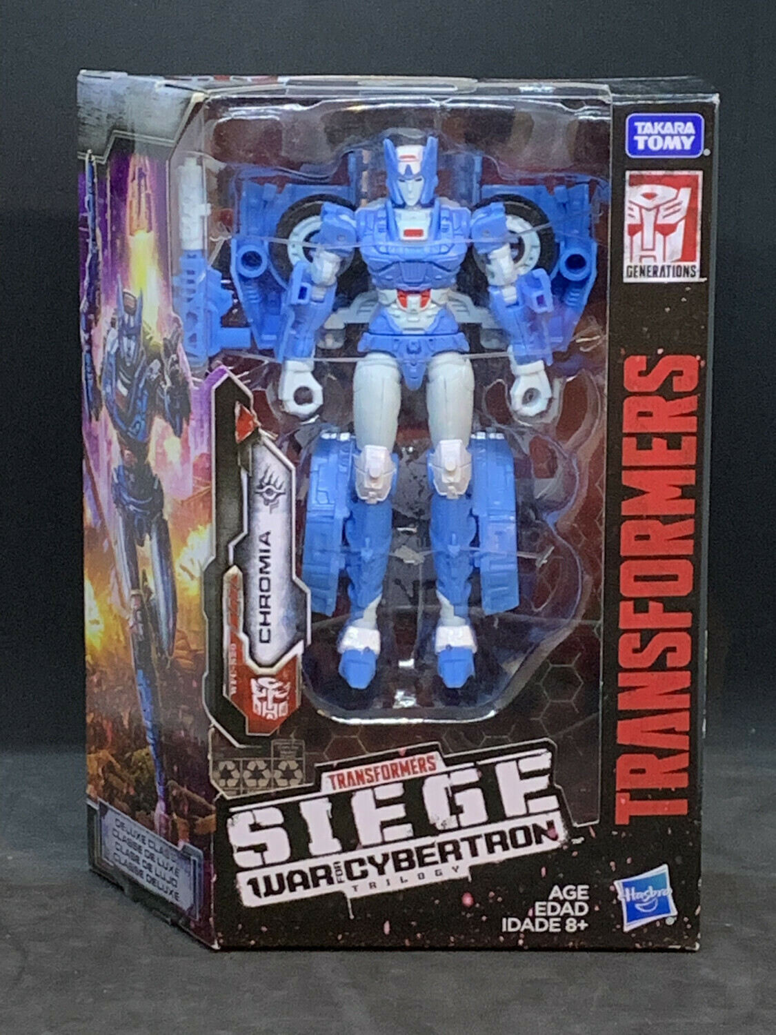 Transformers War For Cybertron Siege Deluxe AUTOBOT CHROMIA G1 WAVE 2 IN STOCK 