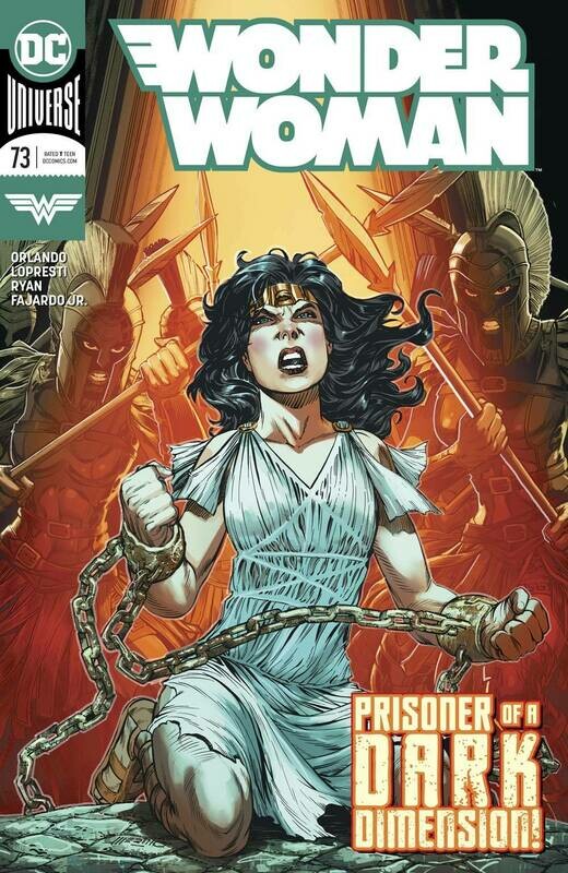 WONDER WOMAN #73
DC COMICS
(26th June 2019) WONDER WOMAN #73
DC COMICS
(26th June 2019)